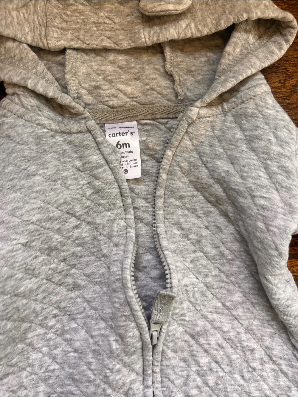 Black 'Braap' Motorcycle One- Piece and a  Grey Hooded One-Piece for Kids